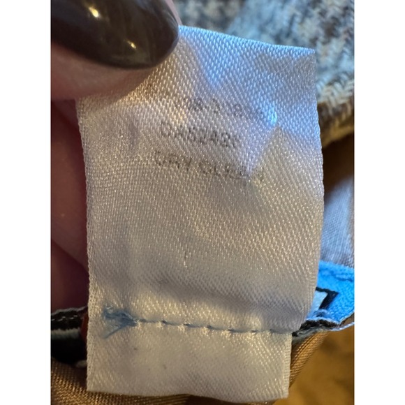 Pendleton Blazer Women XL Brown Tan Houndstooth Wool Jacket Vintage Preppy Retro - Picture 11 of 11